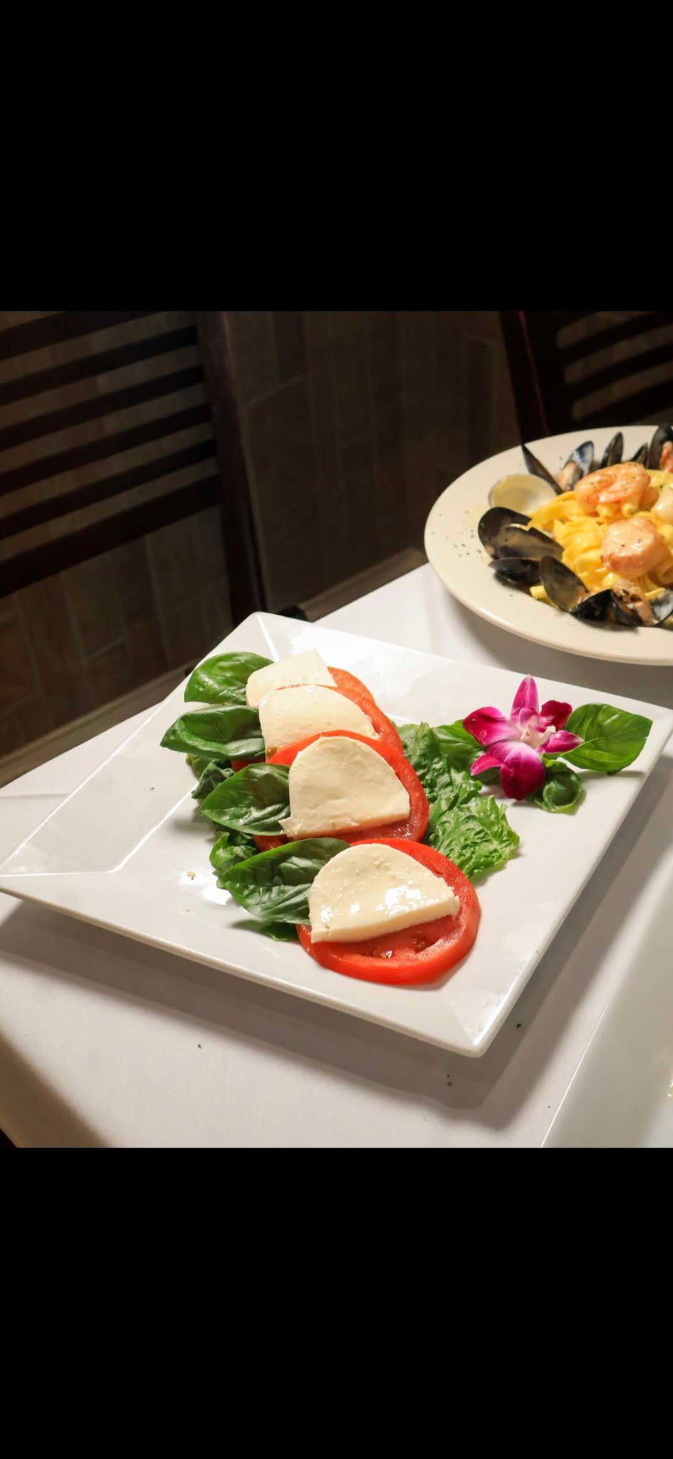 Starters menu section
